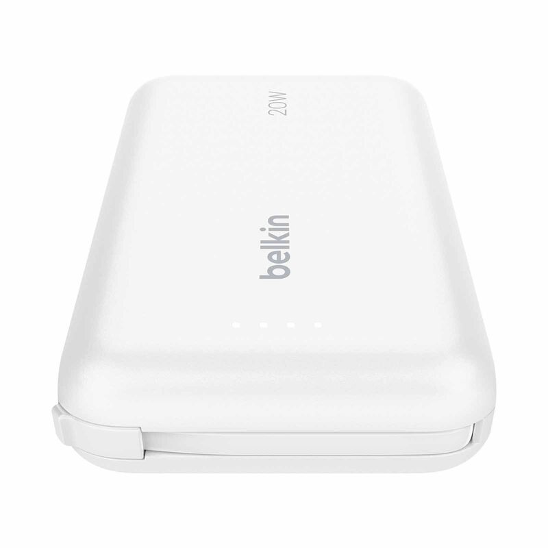 BELKIN Powerbank 10k W/ Cable White Pd 20w BPB021FQWH-image 3
