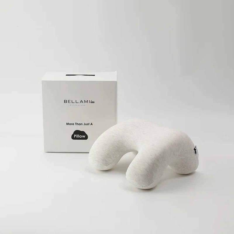 BELLAMI PL Nap Tech Memory Foam Pillow With Cover - Ash PORTABLE NAP PILLOW-image 1
