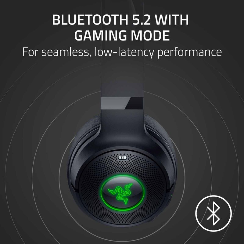 RAZER Kraken Kitty V2 Bt - Wireless Bluetooth Rgb Headset With Kitty Ears - Black Edition - Frml Packaging RZ04-04860500-R3M1-image 8