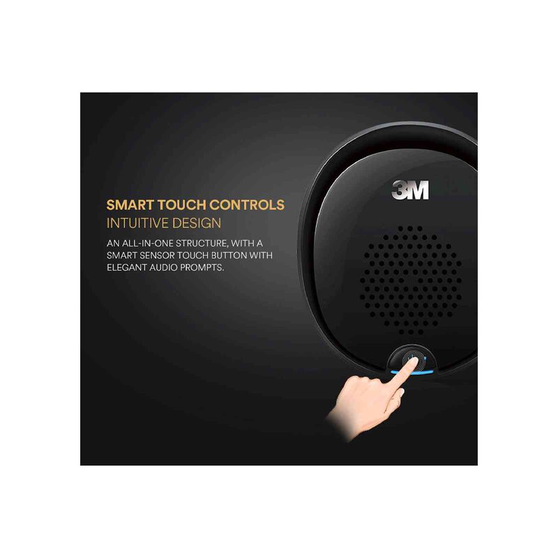 3M Smart Vehicle Air Purifier Plus Black PN38816-image 6