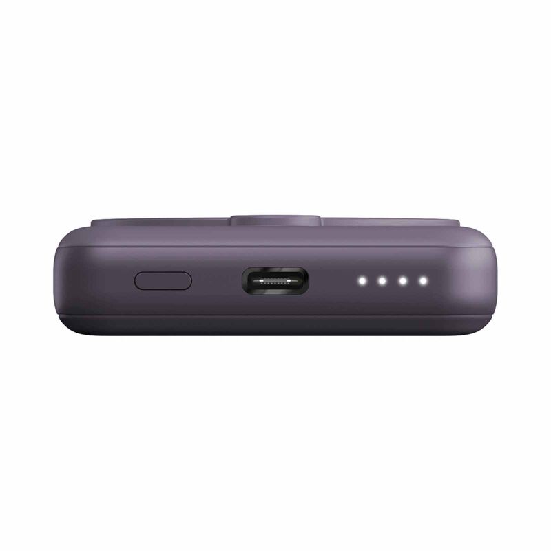 ENERGEA Magpac Mini 10000mah Ultra Slim Magsafe Compatible Powerbank With Built-in Video Stand - Purple MP-MINI-PUR-image 5