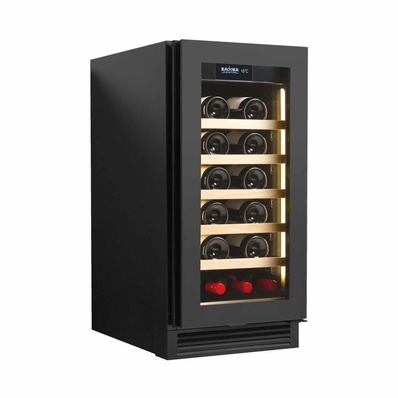 KADEKA Wine Chiller - Matt Black (29 Bottles) (left Opening) KSP29TL-image 2