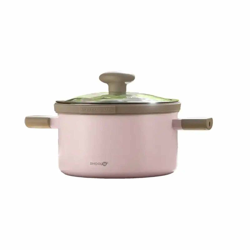 LA GOURMET Shogun Omni Gourmet 20cm Pink Multi-function Ceramic Cookware Set LGSNOI434104-image 1