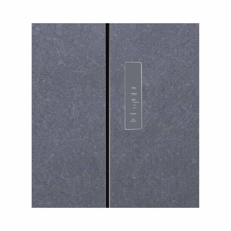 EUROPACE 4 Door Glacier Series Fridge (503l) - Matt Grey Glass ER9503ECDGGY-image 2