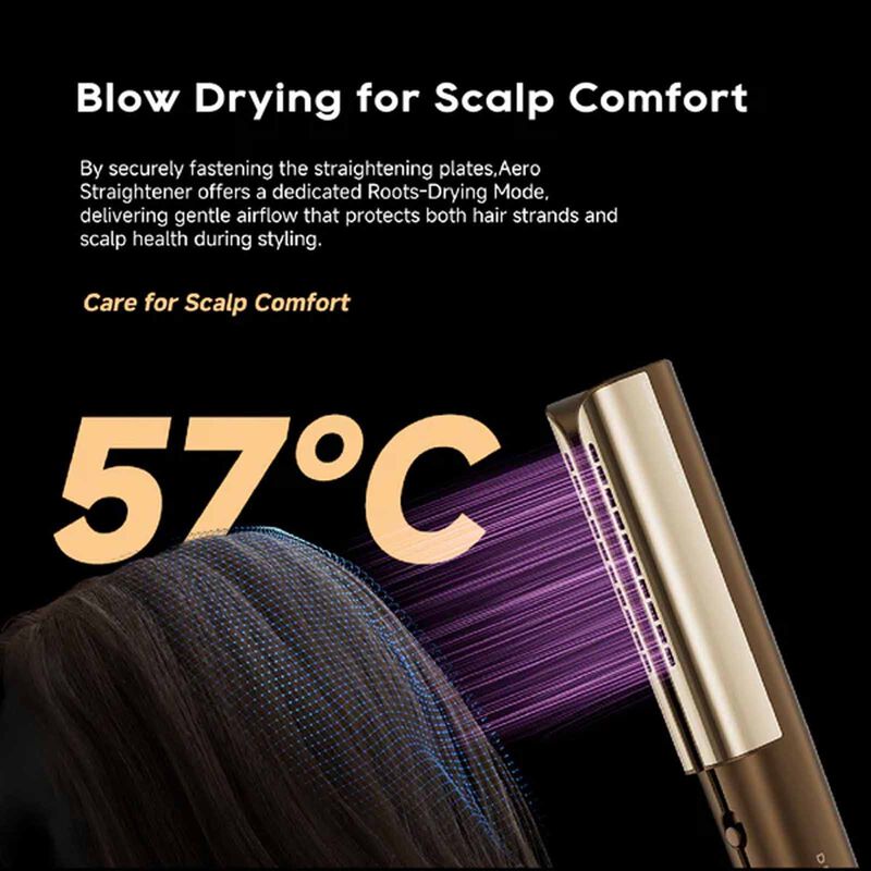 DREAME Aerostraight High-speed Styler (1600w) - Gold DM-AEROSTYL-GD-image 7