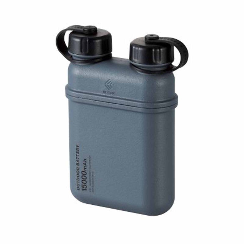 ELECOM Nestout Powerbank 15,000mah/grey DE-NEST15000AGY-image 1