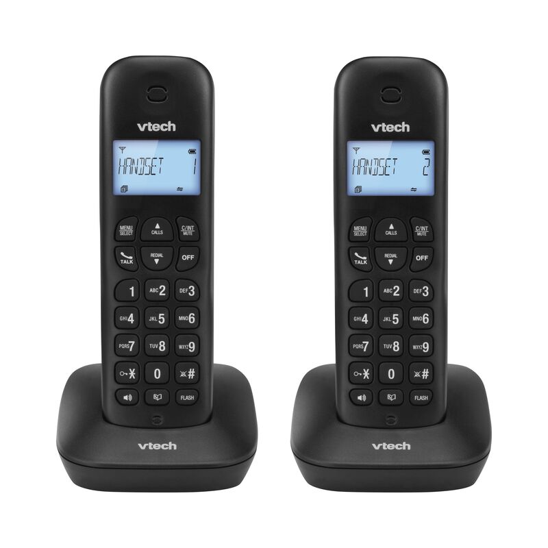 VTECH Digital Cordless Phone 2 Handsets ES2310-2A BK-image 3