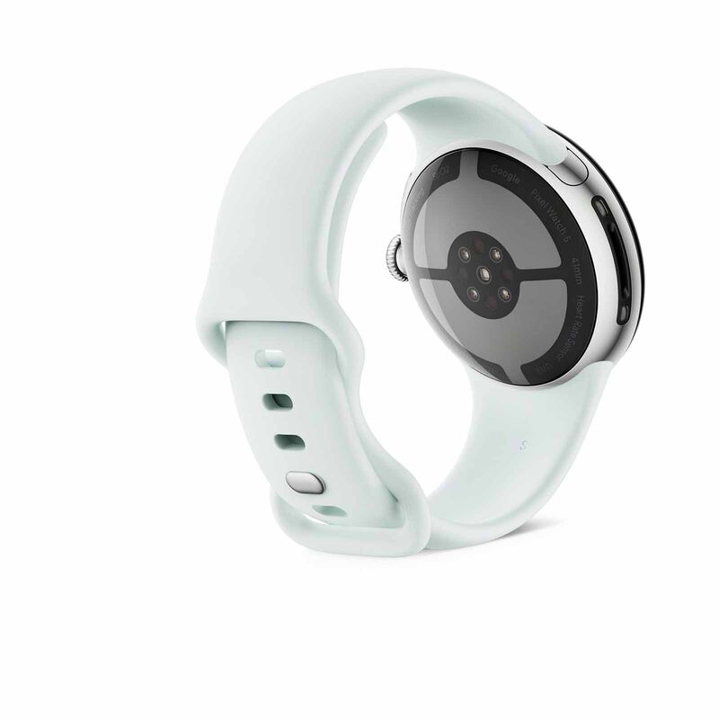 GOOGLE Pixel Watch 5 41mm Wifi Silver, Fog Band GA10898-US-image 4
