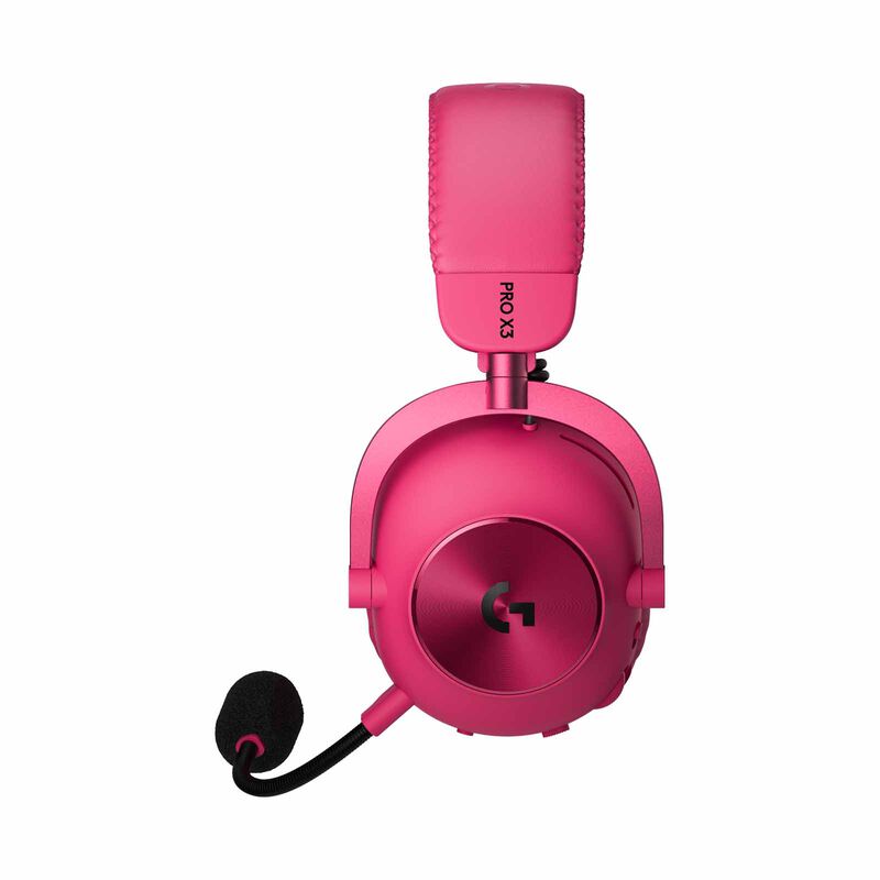 LOGITECH G Pro X 3 Lightspeed Bt Headset Magenta 981-001757-image 3