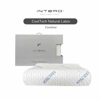 INTERO Intero I Cooltech Latex I Cooling Latex I Contour Pillow ( Oe ) 7483 I CONTOUR LATEX
