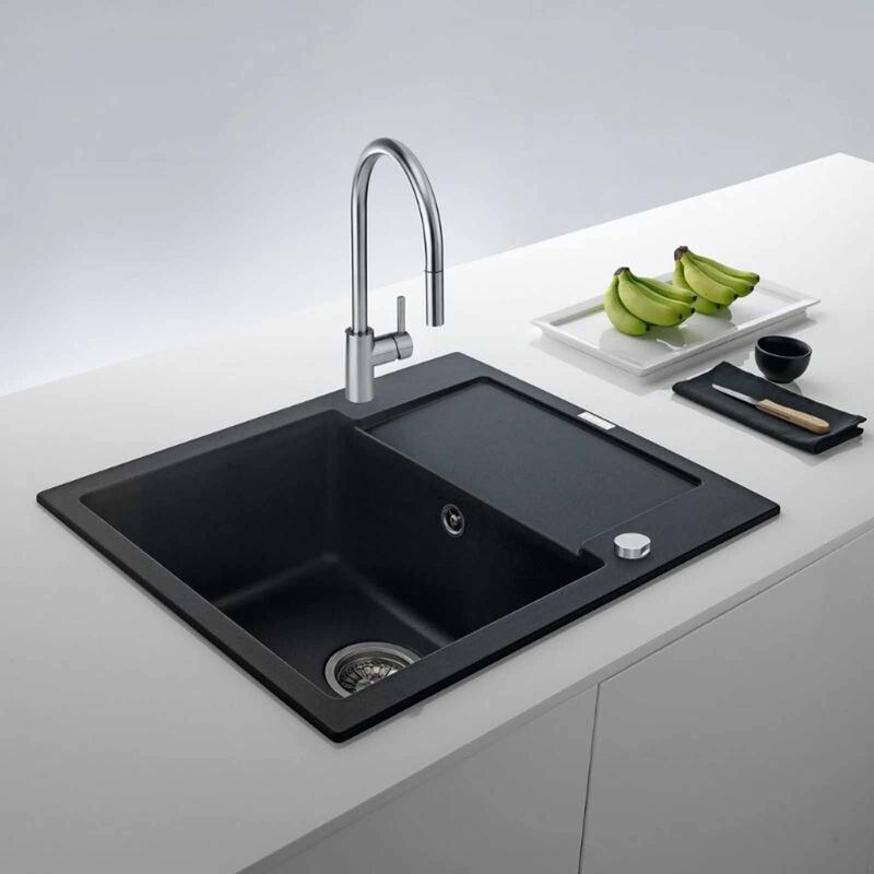 FRANKE Eos Neo Stainless Steel Kitchen Sink Mixer With Pull Out Spray CT1910S-image 5