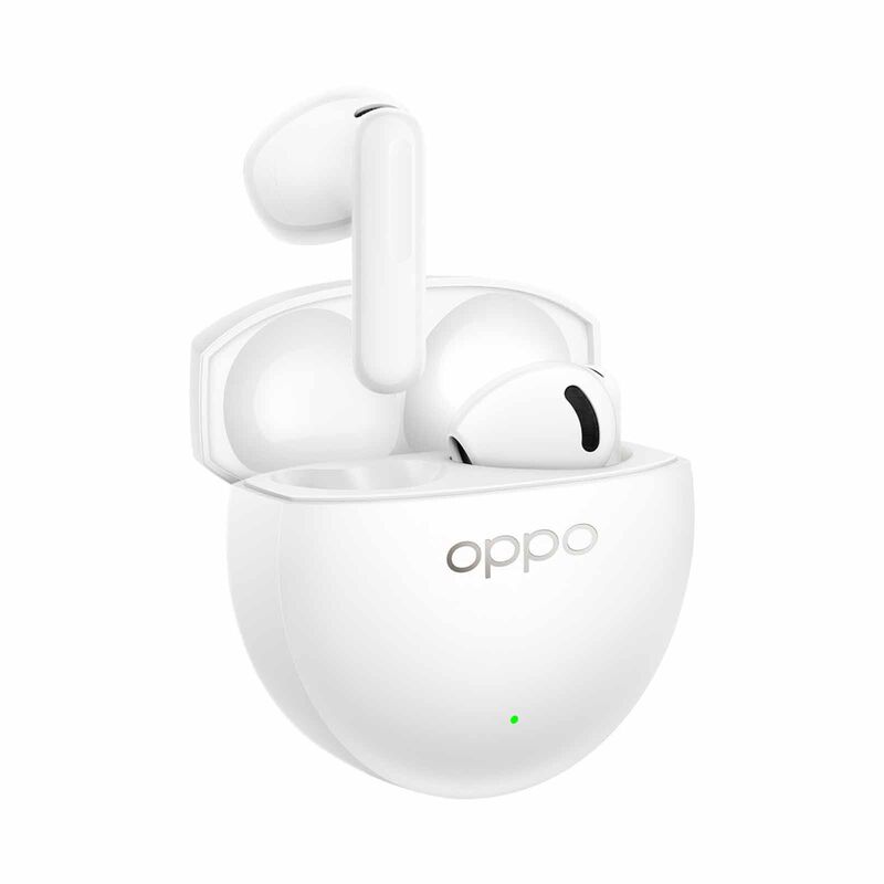 OPPO True Wireless Noise Cancelling Earbuds - Lunar White ENCO AIR5S-image 6
