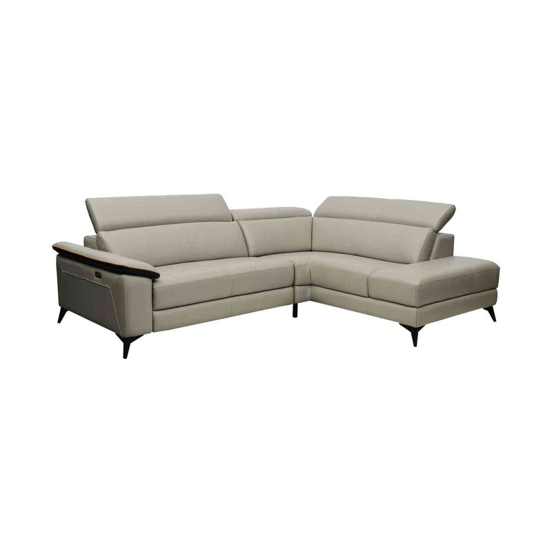 ARMADIO L Shaped (fl-v) Right Mto Full Leather Sofa Set JANELLE-image 5