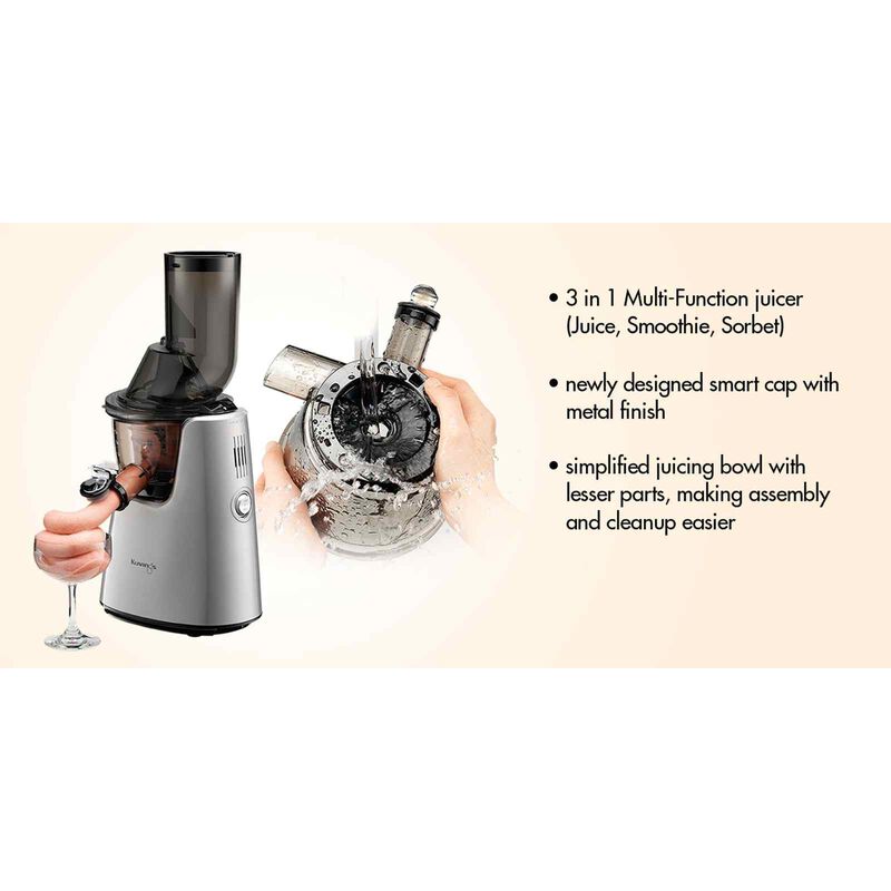 KUVINGS Whole Slow Juicer (240w) C7000 SILVER-image 8