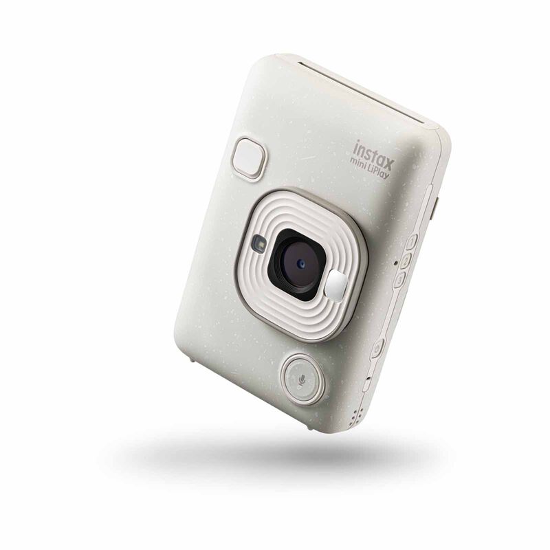 FUJIFILM Instant Photo Camera INSTAX MINI LIPLAY C (MISTY WHITE)-image 5