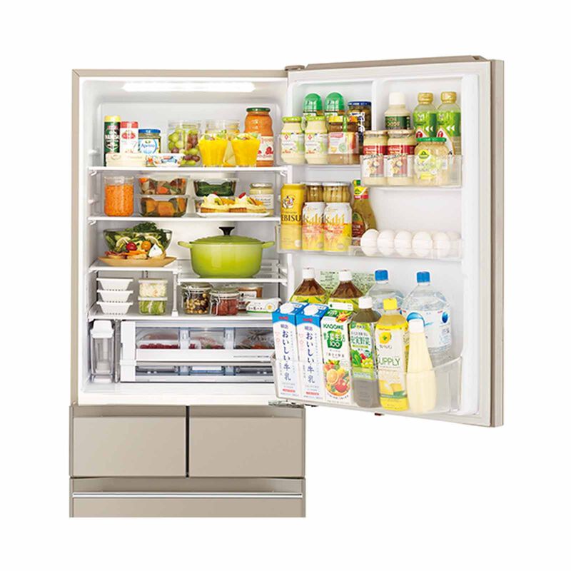 HITACHI Multi Door Fridge (470l) - Crystal Champagne R-HWS480YS-XN-image 4
