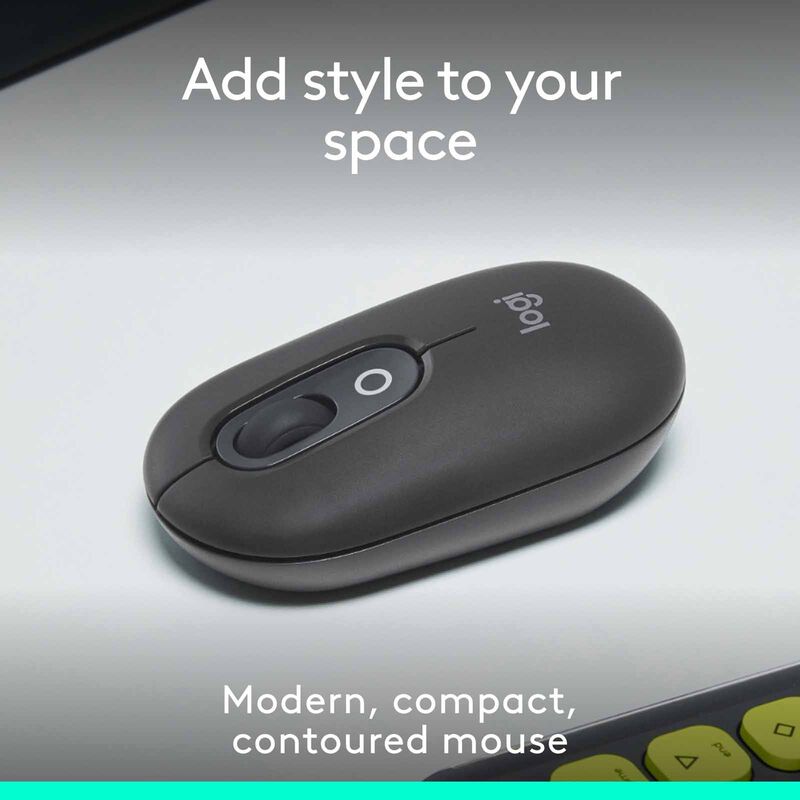 LOGITECH Pop Mouse With Emoji - Graphite 910-007401-image 8