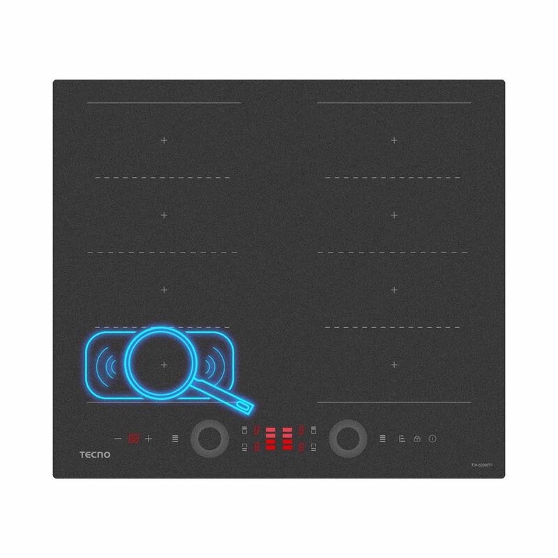 TECNO 60cm Flexible Zone Induction Hob (exclude Installation) TIH6238FFI-image 3