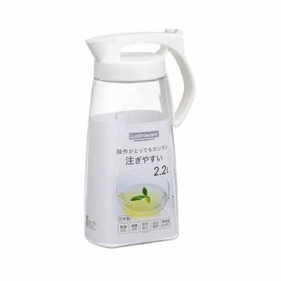 LUSTROWARE Water Pitcher (2.2l) - White K-1284-WH