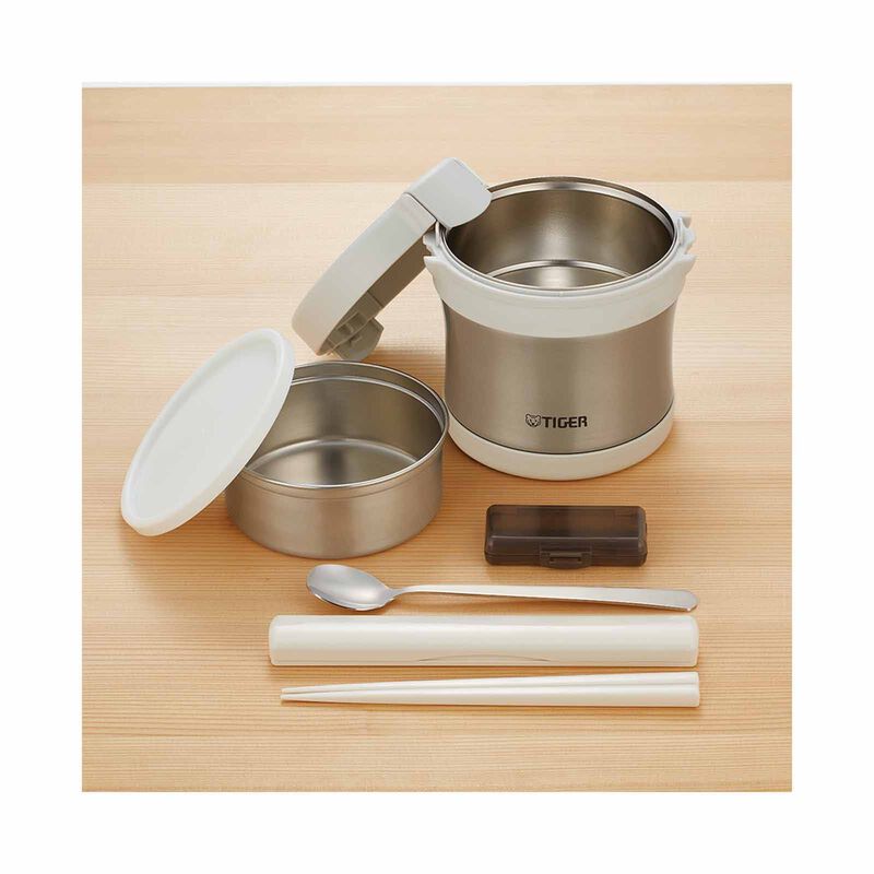 TIGER 1.0lt Lunch Box (clear Stainless) LXB-A100 (XC)-image 3