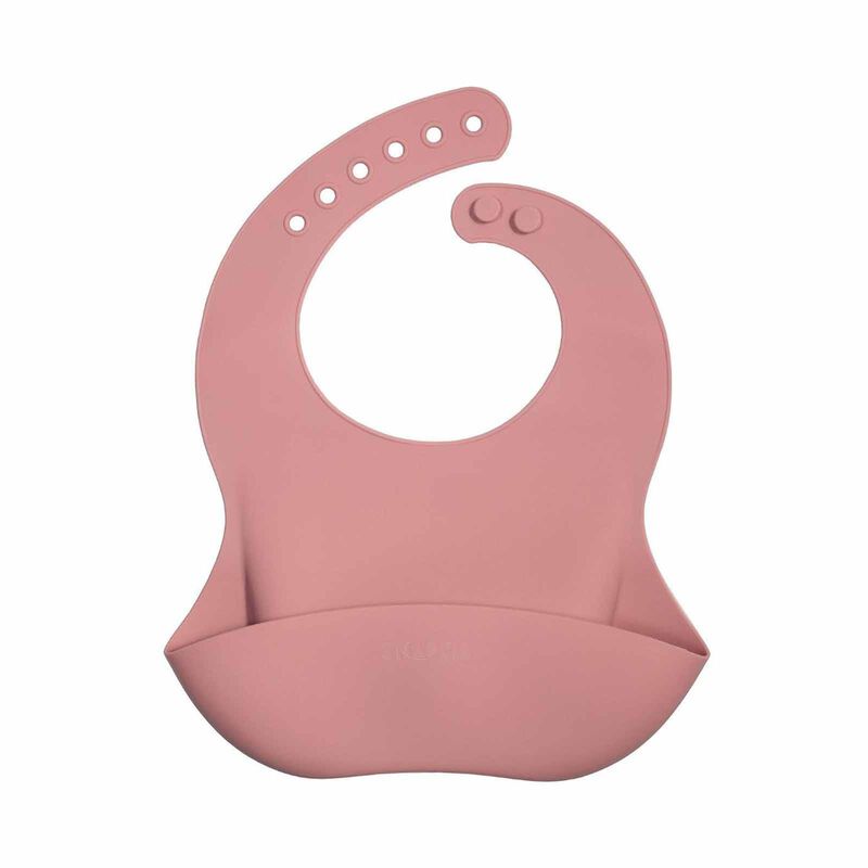 SNAPKIS Dark Pink SIL BIB-image null