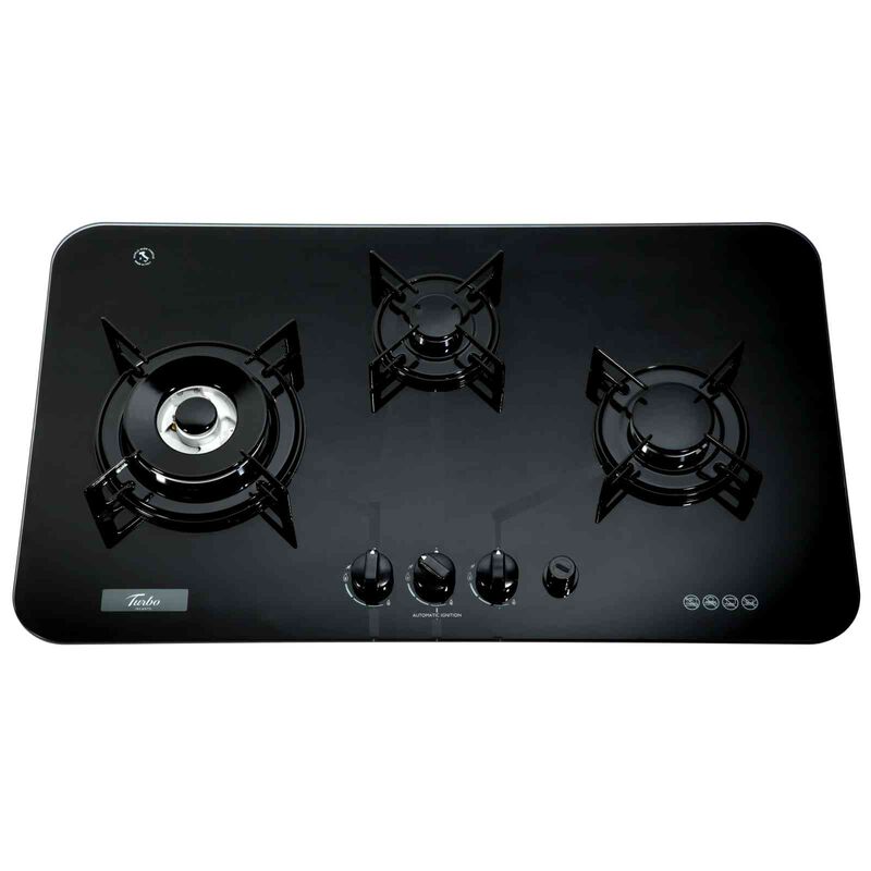 TURBO Glass Hob + S/valve (exclude Installation) 753VTSC(COL 2)-image null