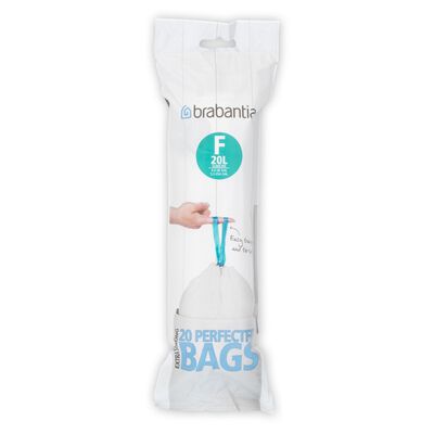 BRABANTIA Bin Liner 20l Slim - Size F 245305