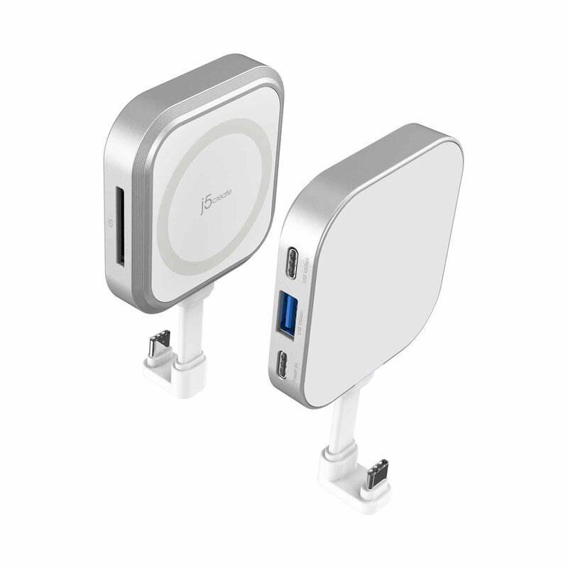 J5CREATE Usb-c Multi-function Hub For Iphone-white JCH168W-image 11