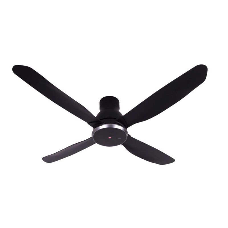 KDK 56 In Dc Ceiling Fan (black) W56WV(BK)-image 1