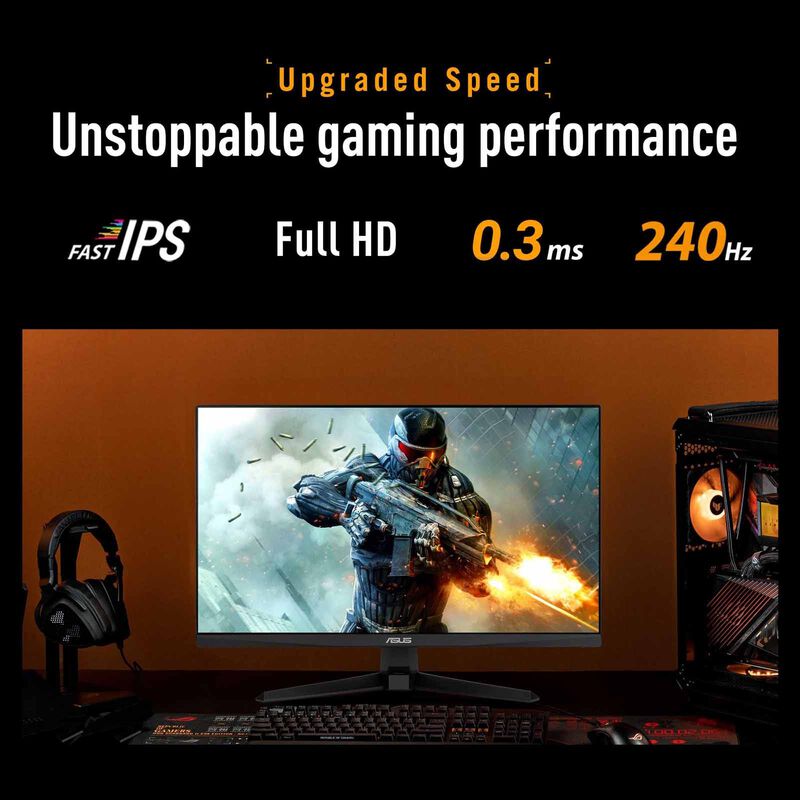 ASUS 27in Tuf Gaming Fhd 240hz Gaming Monitor VG279QM5A-image 9