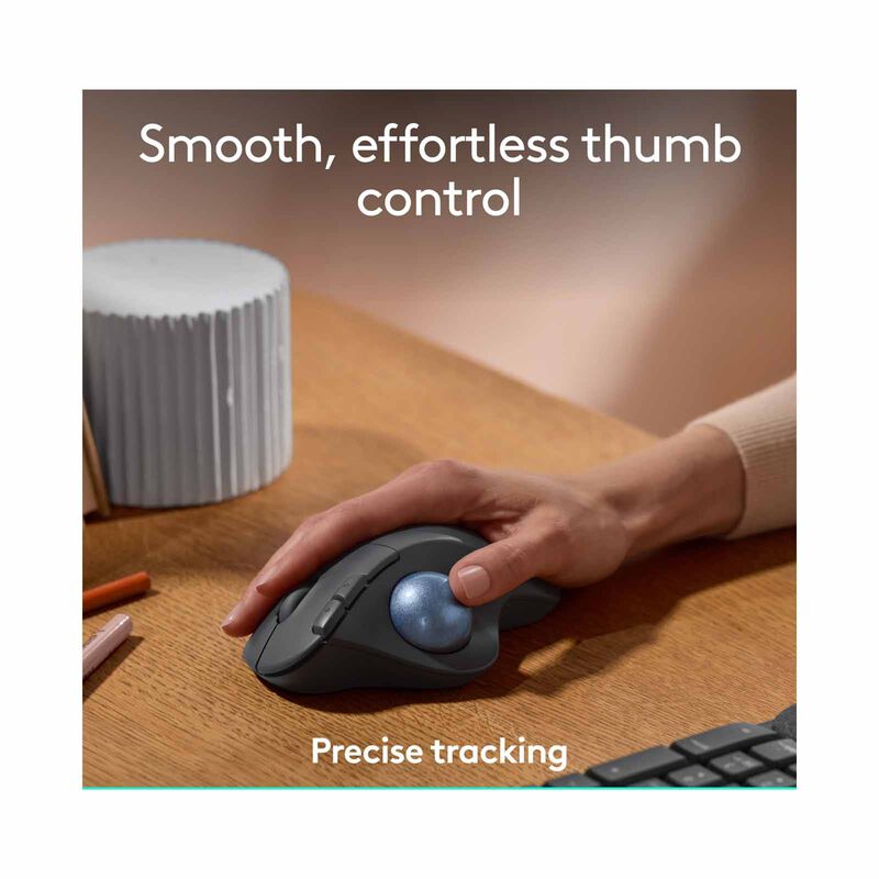 LOGITECH Ergo M575s Silent Wl Trackball Mouse 910-007031-image 5