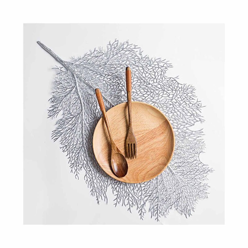 RAPEE Vine Placemat Silver (online) VINEPMSIL-image 5