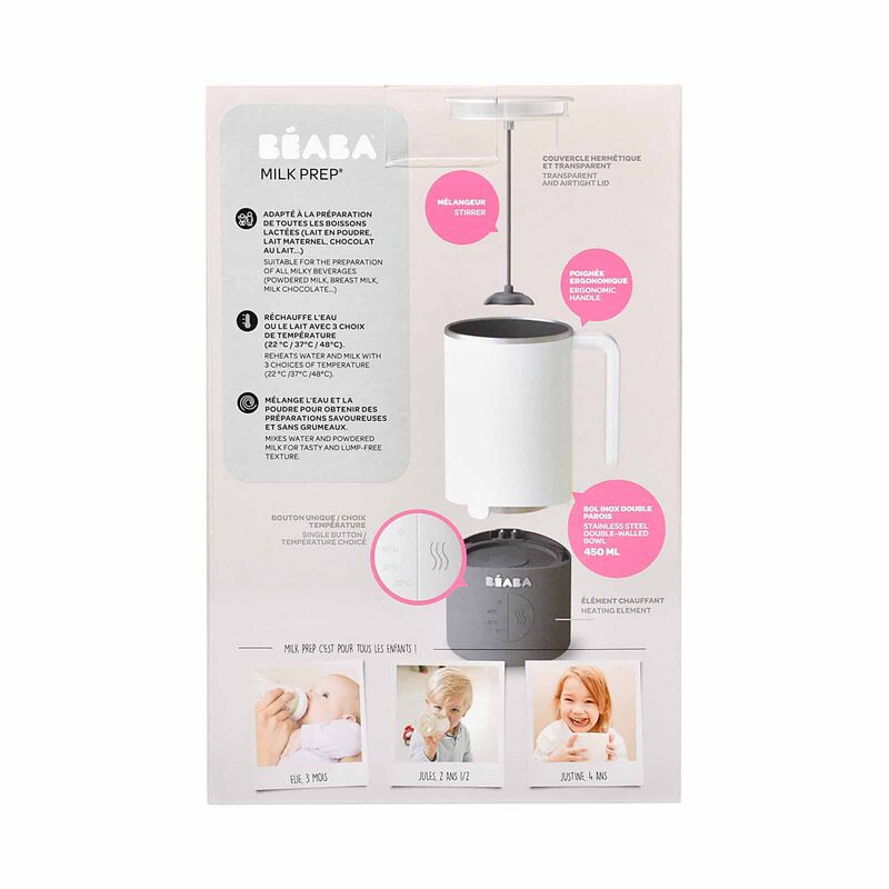 BEABA Bottle & Drinks Prepare - White Grey (online)-image 4