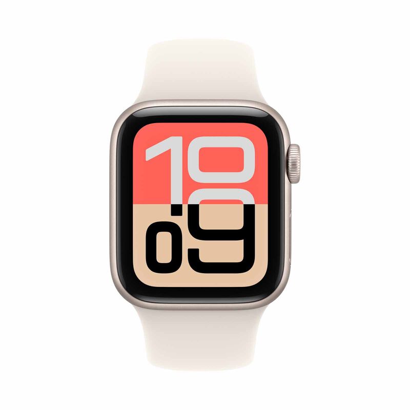 APPLE Watch Se 3 Gps + Cellular 40mm Starlight Aluminium Case With Starlight Sport Band - S/m MEP64X/A-image 2
