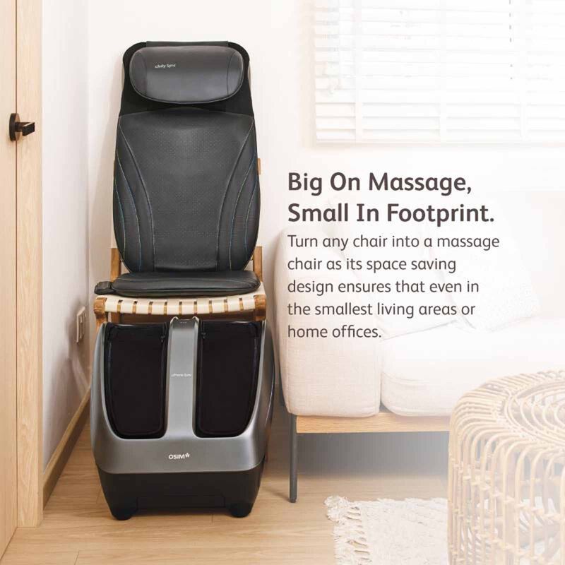 OSIM Uergoh (blue) World 1st Ergonimic Chair With Massage + Uphoria Sync Leg Massager OS8245B + OS3233-image 13