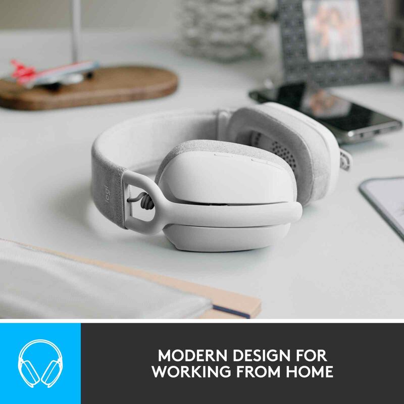 LOGITECH Zone Vibe 100 Wl Bt Headset Off White 981-001220-image 8