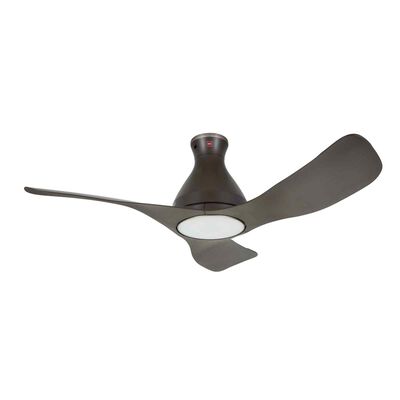 KDK 48 In Dc Ceiling Fan With Led Light (brown) E48GP(BR)