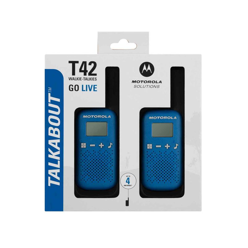 MOTOROLA 4km Walkie Talkie T42-image 2