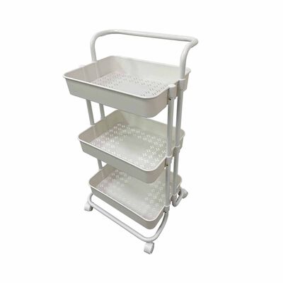 RENE Carro Kitchen Utility Trolley White E70490