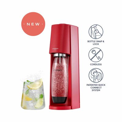 SODASTREAM Sparkling Water Maker - Red TERRA - 1012811652