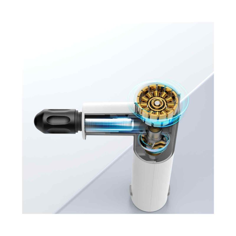 RENPHO Detach And Extend Massage Gun - White R-C004-WH-image 4
