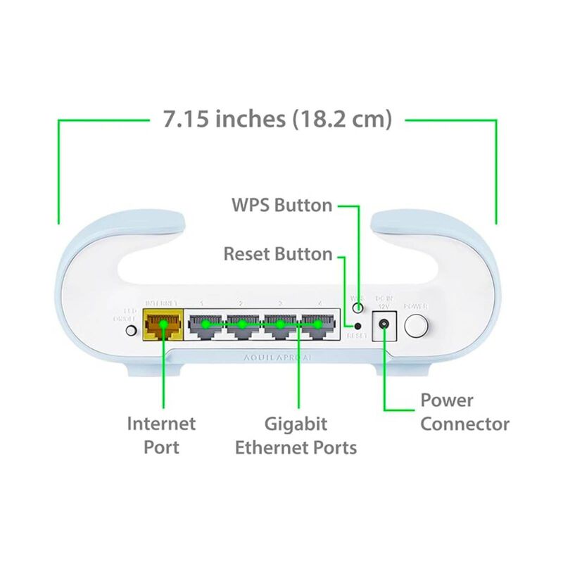 DLINK Ax3000 Wi-fi 6 Smart Mesh Router (1 Pack) M30-image 2