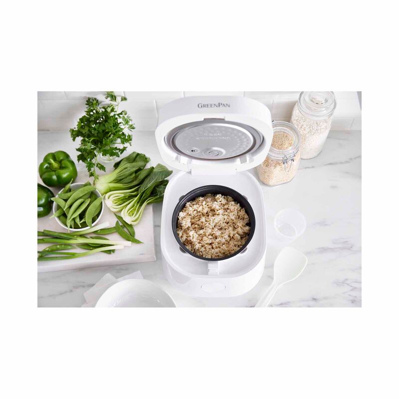 GREENPAN Bistro Collection Rice & Grains Cooker - White GPRC046245-image 5