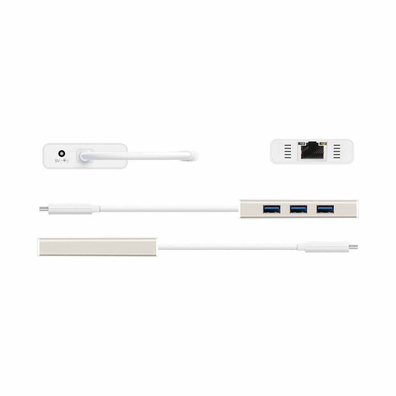 J5CREATE Type-c To G.ethernet & Usb3.0 JCH471-image 2