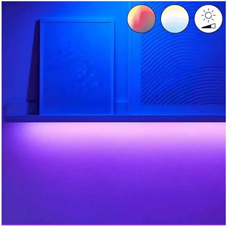 WIZ Led Strip 2m 1600lm Starter Kit Color 929002526417-image 6