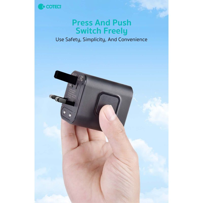 COTECI Universal Travel Adapter TR-016 UNIVERSAL ADAPTER-image 8