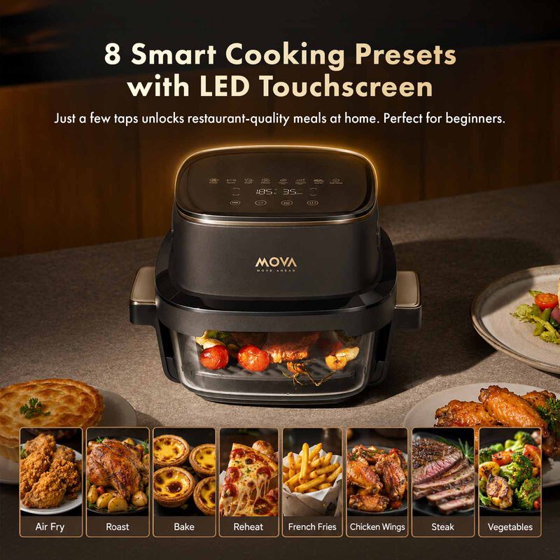 MOVA Aeroglass Air Fryer (4.0l) MV-AF20PROAF-image 6