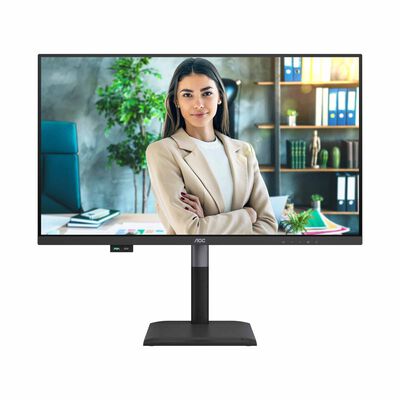 AOC 31.5in Ips Uhd 60hz Usb-c Pd96w With Adjustable Stand Monitor U32P4C