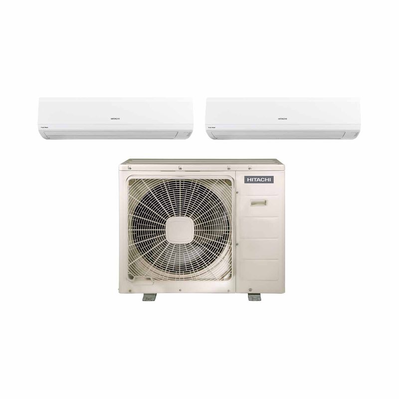 HITACHI Hitachi 30k Condenser Frostwash System 2 (9000btu X 1, 18000btu X 1) RAM-Z30C3MS +RAK-ZJ10CMS/RAK-ZJ18CMS-image 1