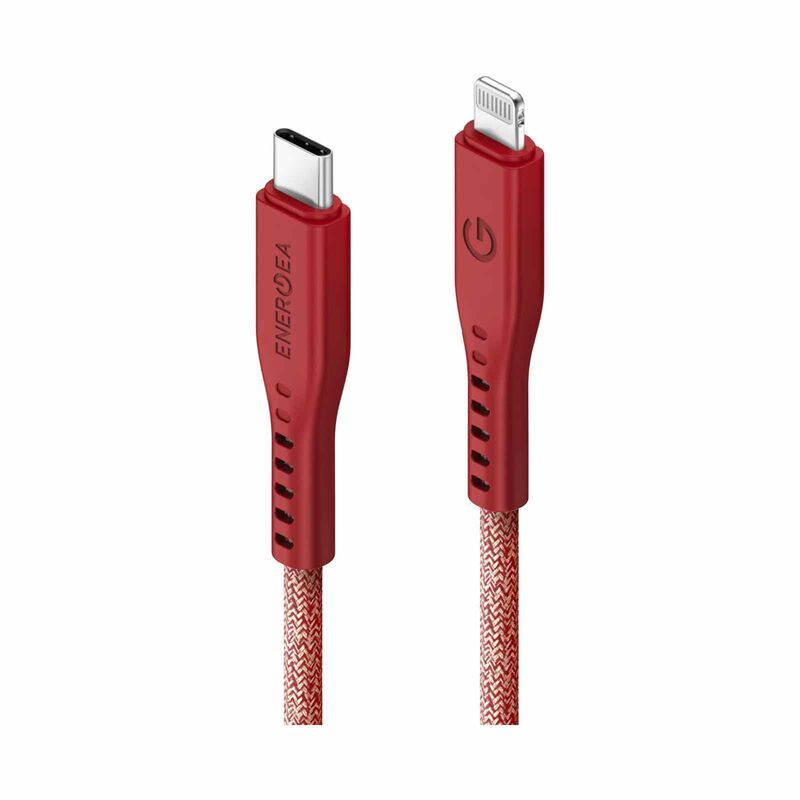 ENERGEA Flow C-l Mfi Cable 480mbps With Mct 1.5m - Red CBL-FLCL-RED150M-image 2